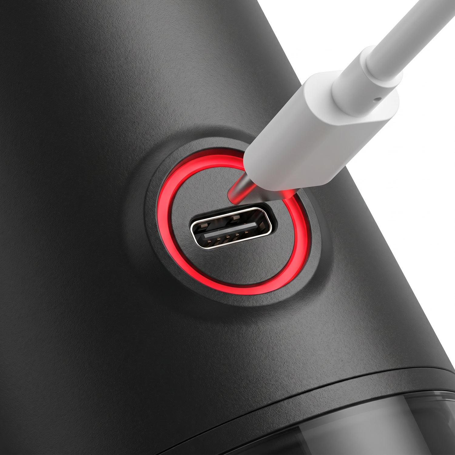 FireStorm AI - charging port detail